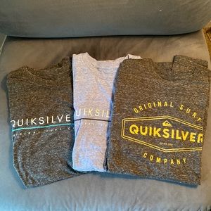 3 Quiksilver Tshirts